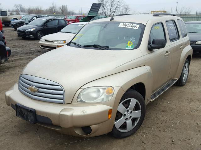3GNDA13D68S538524 - 2008 CHEVROLET HHR LS GOLD photo 2