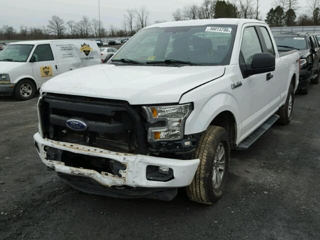 1FTFX1EF8FFB58293 - 2015 FORD F150 SUPER WHITE photo 2