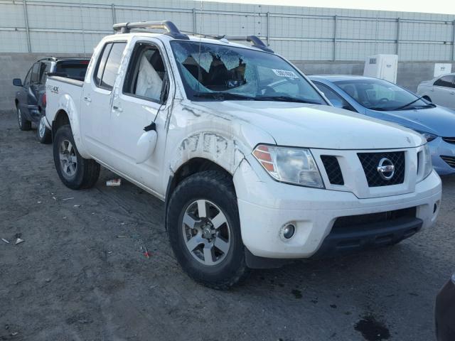 1N6AD0EV1BC431846 - 2011 NISSAN FRONTIER S WHITE photo 1