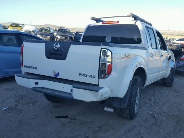 1N6AD0EV1BC431846 - 2011 NISSAN FRONTIER S WHITE photo 4