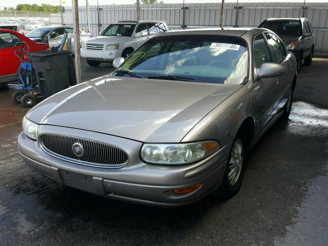 1G4HP54K22U121594 - 2002 BUICK LESABRE CU BEIGE photo 2