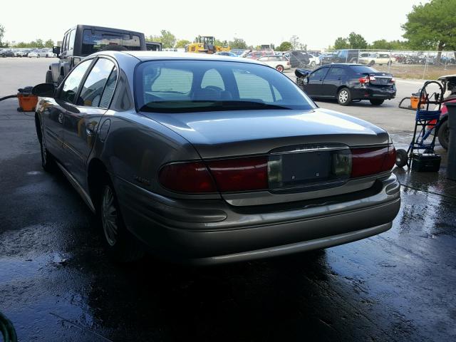 1G4HP54K22U121594 - 2002 BUICK LESABRE CU BEIGE photo 3