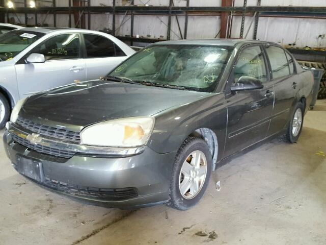 1G1ZT54845F173027 - 2005 CHEVROLET MALIBU LS GRAY photo 2
