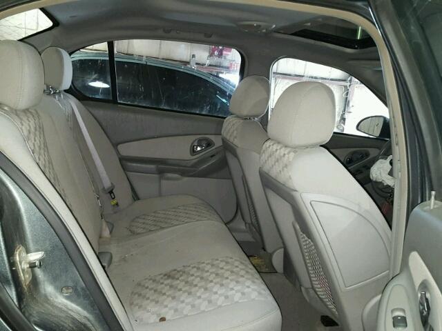 1G1ZT54845F173027 - 2005 CHEVROLET MALIBU LS GRAY photo 6
