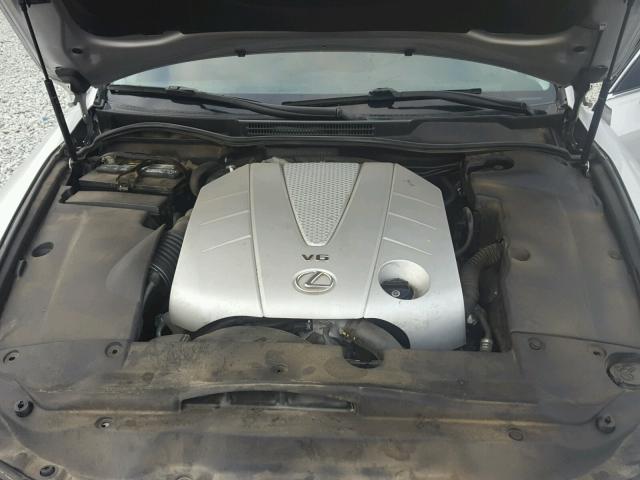 JTHBE262075012353 - 2007 LEXUS IS 350 SILVER photo 7