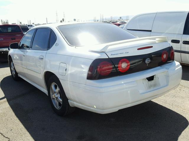 2G1WH52K759317200 - 2005 CHEVROLET IMPALA LS WHITE photo 3