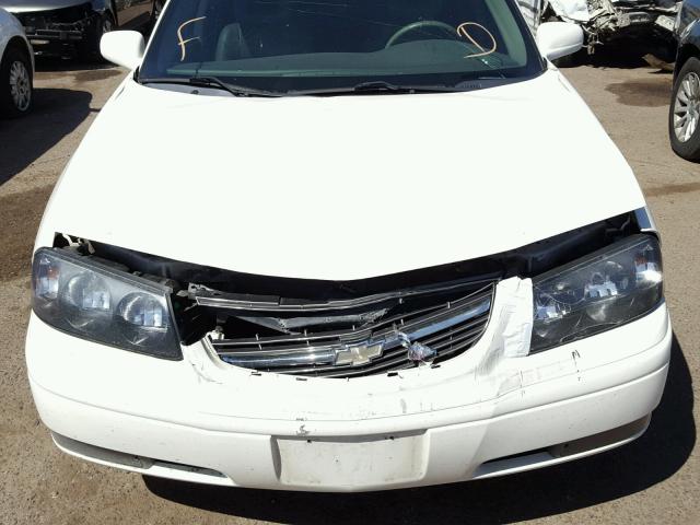 2G1WH52K759317200 - 2005 CHEVROLET IMPALA LS WHITE photo 9