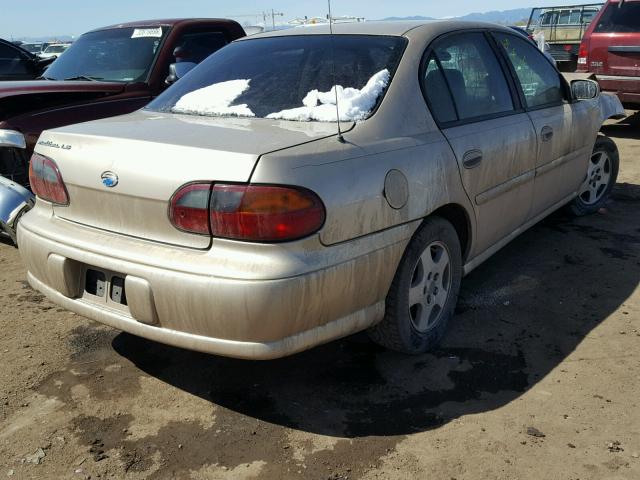 1G1NE52J93M615209 - 2003 CHEVROLET MALIBU LS 金色 照片 4