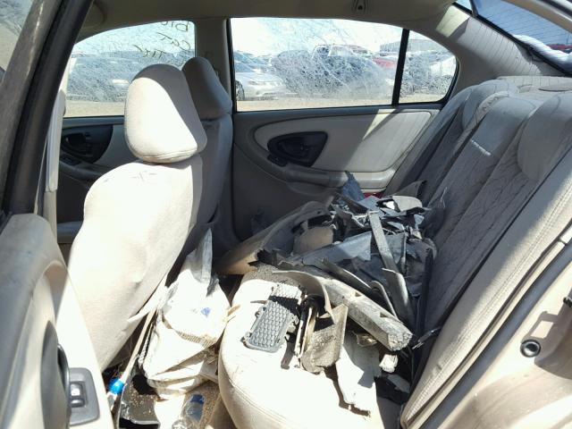 1G1NE52J93M615209 - 2003 CHEVROLET MALIBU LS 金色 照片 6