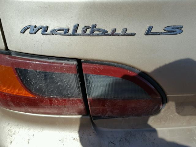 1G1NE52J93M615209 - 2003 CHEVROLET MALIBU LS 金色 照片 9