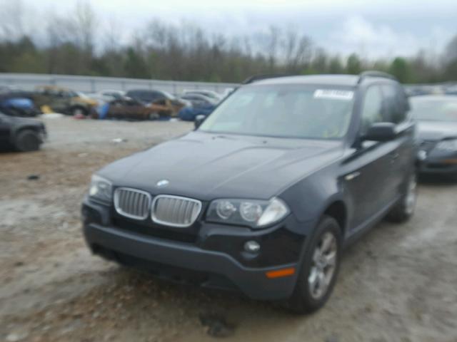 WBXPC93468WJ20440 - 2008 BMW X3 3.0SI BLACK photo 2