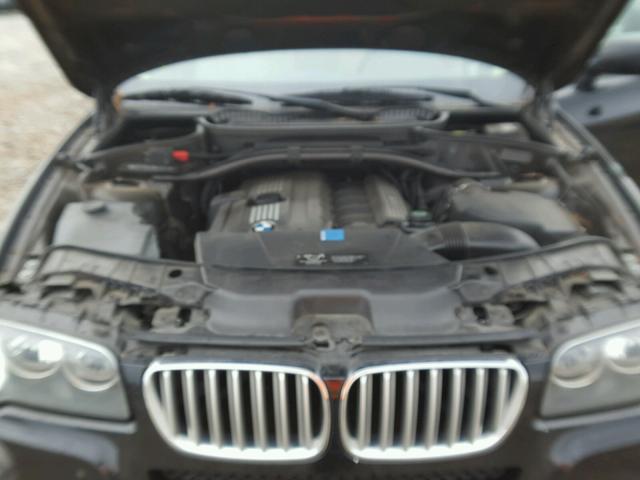 WBXPC93468WJ20440 - 2008 BMW X3 3.0SI BLACK photo 7