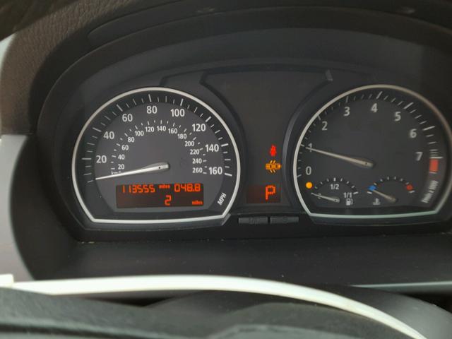 WBXPC93468WJ20440 - 2008 BMW X3 3.0SI BLACK photo 8