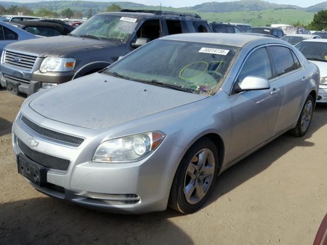 1G1ZC5E04AF180594 - 2010 CHEVROLET MALIBU 1LT 银色 照片 2