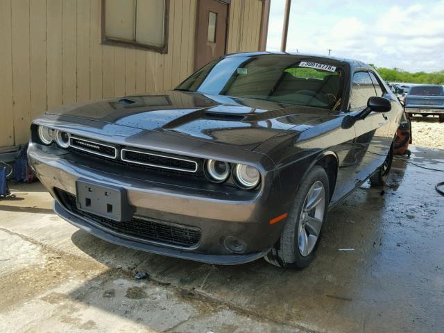 2C3CDZAG9FH850798 - 2015 DODGE CHALLENGER GRAY photo 2