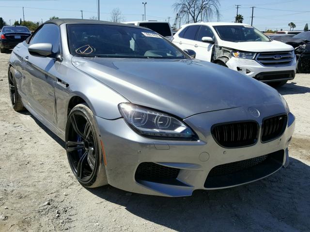 WBS6G9C56GD932121 - 2016 BMW M6 GRAY photo 1