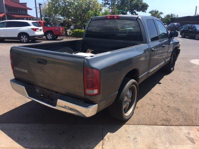 3D7HA18N52G148672 - 2002 DODGE RAM 1500 GRAY photo 4