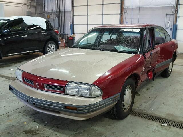 1G3HN53L0NH371112 - 1992 OLDSMOBILE 88 ROYALE TWO TONE photo 2