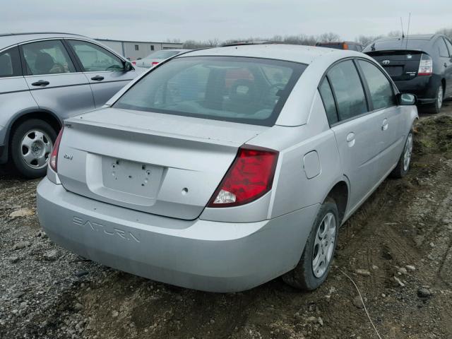 1G8AJ52F35Z145157 - 2005 SATURN ION LEVEL SILVER photo 4