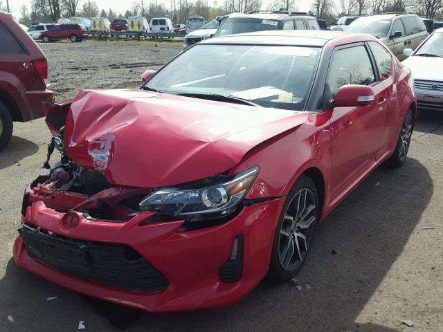 JTKJF5C78F3094752 - 2015 TOYOTA SCION TC 红色 照片 2