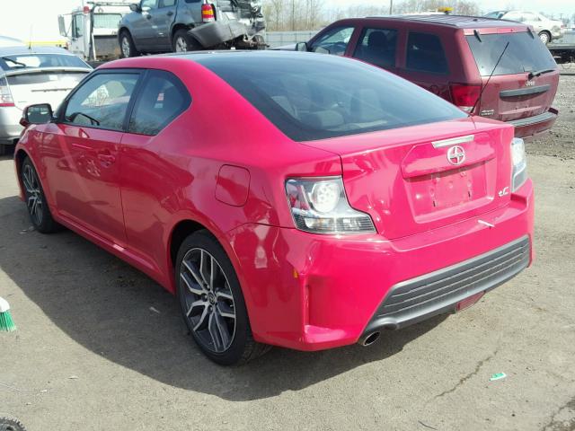 JTKJF5C78F3094752 - 2015 TOYOTA SCION TC 红色 照片 3