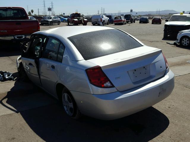 1G8AF52F95Z140076 - 2005 SATURN ION LEVEL GRAY photo 3