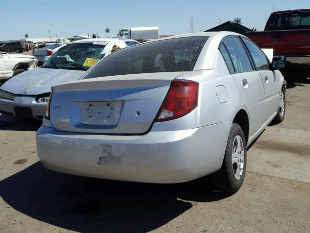 1G8AF52F95Z140076 - 2005 SATURN ION LEVEL GRAY photo 4
