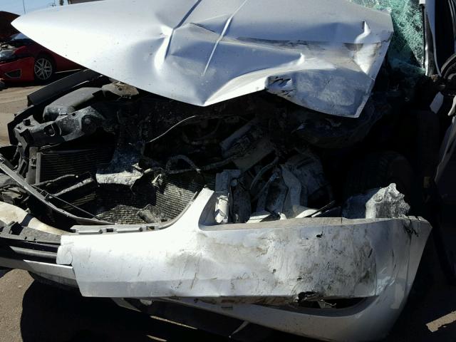 1G8AF52F95Z140076 - 2005 SATURN ION LEVEL GRAY photo 9