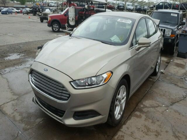 3FA6P0HDXGR193691 - 2016 FORD FUSION SILVER photo 2