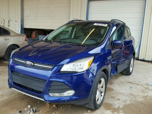 1FMCU9G91EUB63407 - 2014 FORD ESCAPE SE BLUE photo 2