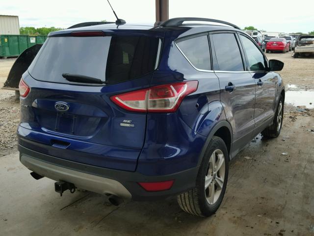 1FMCU9G91EUB63407 - 2014 FORD ESCAPE SE BLUE photo 4