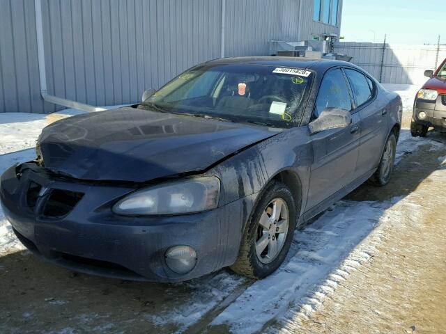 2G2WP552881124664 - 2008 PONTIAC GRAND PRIX GRAY photo 2