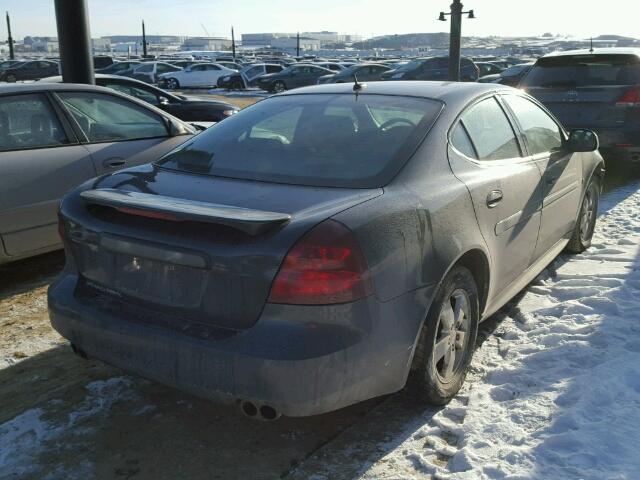 2G2WP552881124664 - 2008 PONTIAC GRAND PRIX GRAY photo 4