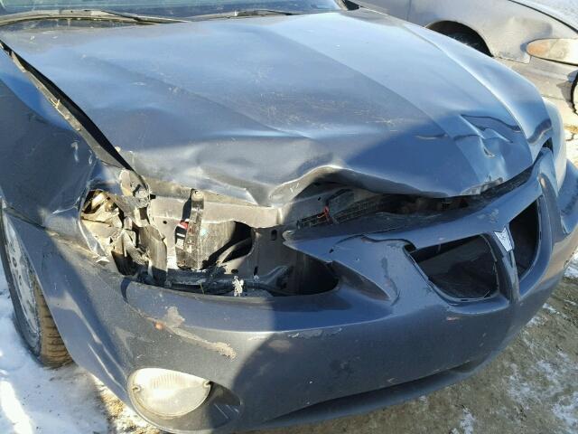 2G2WP552881124664 - 2008 PONTIAC GRAND PRIX GRAY photo 9