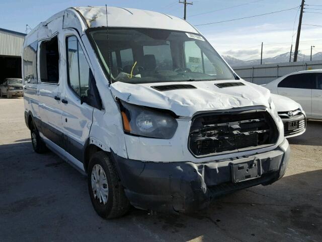 1FDZX2CM3FKA12875 - 2015 FORD TRANSIT T- WHITE photo 1