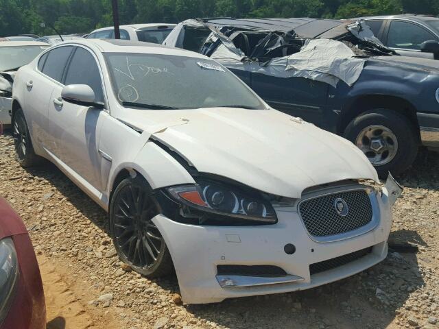 SAJWA0FB0CLS41321 - 2012 JAGUAR XF WHITE photo 1