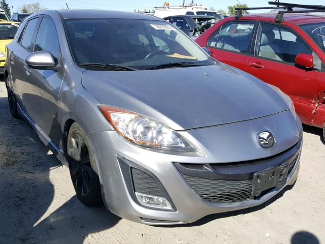 JM1BL1H65A1281674 - 2010 MAZDA 3 S GRAY photo 1