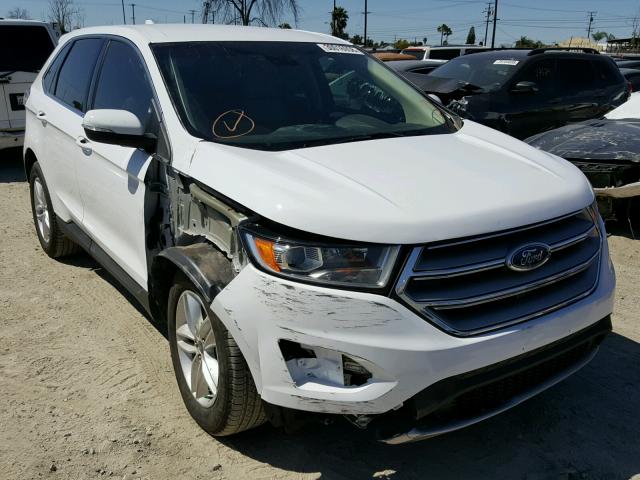 2FMPK3J97GBB89192 - 2016 FORD EDGE SEL WHITE photo 1