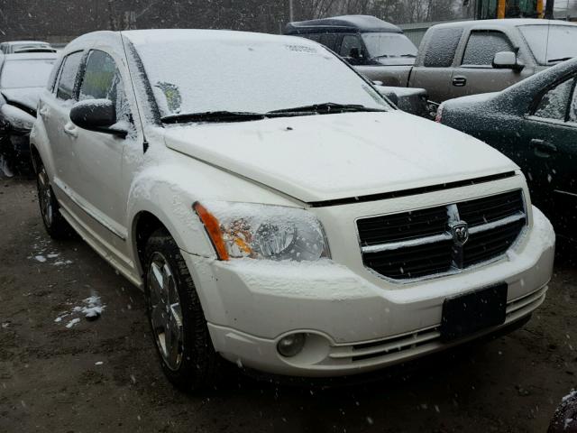 1B3HE78K07D555960 - 2007 DODGE CALIBER R/ WHITE photo 1