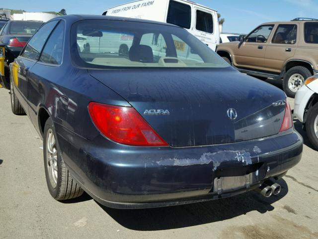 19UYA2253XL007037 - 1999 ACURA 3.0CL BLUE photo 3