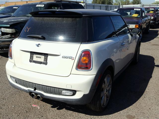 WMWMF73597TL88707 - 2007 MINI COOPER S BEIGE photo 4