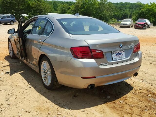 WBAFU7C57BC771360 - 2011 BMW 535 XI Бежевий фото 3