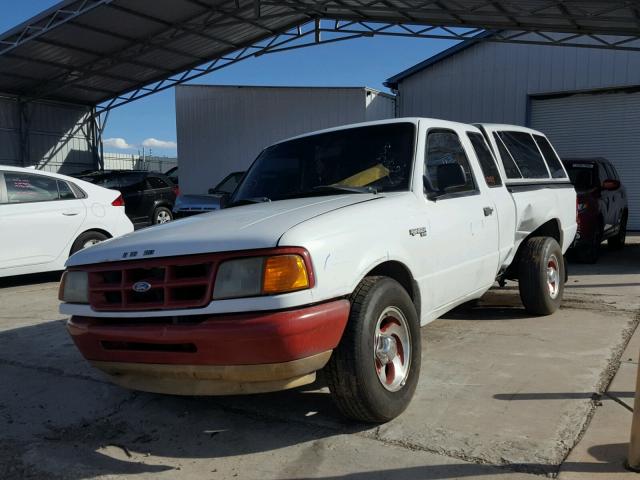 1FTCR14X3PPA28604 - 1993 FORD RANGER SUP WHITE photo 2