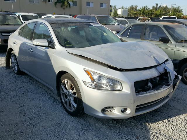 1N4AA5AP8CC806221 - 2012 NISSAN MAXIMA S SILVER photo 1