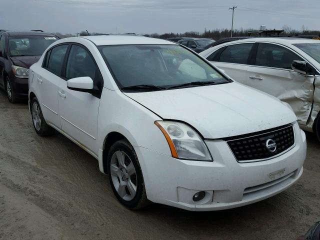 3N1AB61E38L647845 - 2008 NISSAN SENTRA 2.0 WHITE photo 1