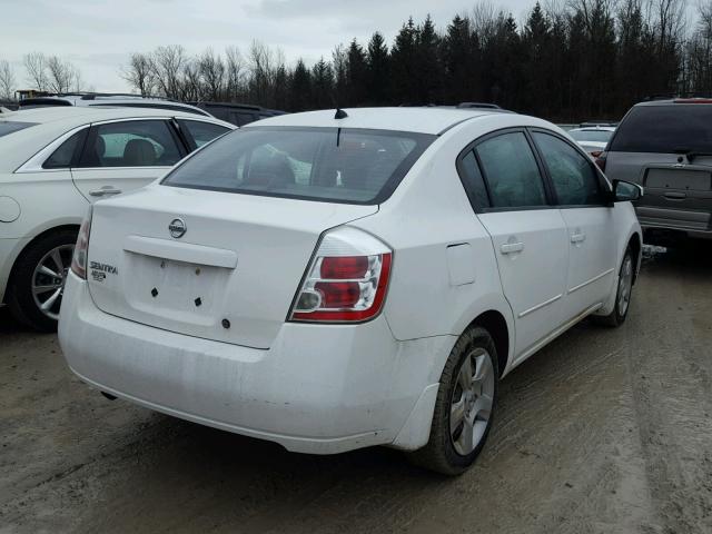 3N1AB61E38L647845 - 2008 NISSAN SENTRA 2.0 WHITE photo 4