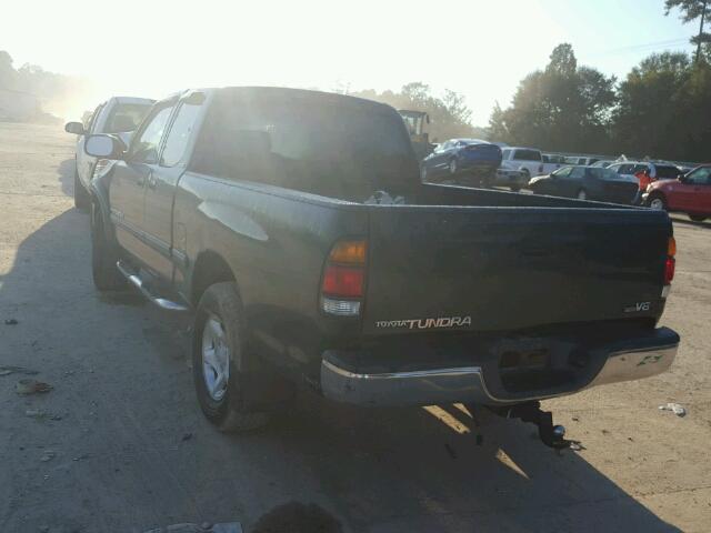 5TBRT34141S213706 - 2001 TOYOTA TUNDRA/SR5 绿色 照片 3