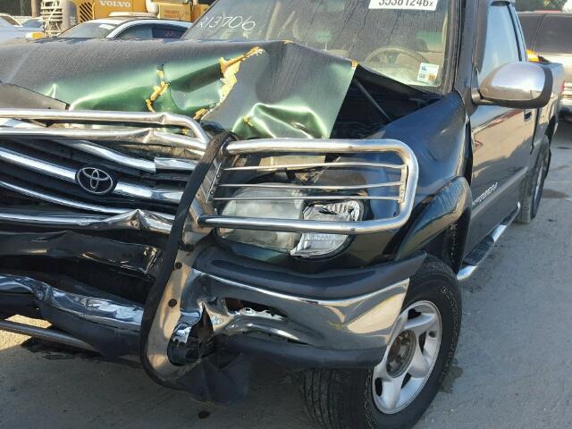 5TBRT34141S213706 - 2001 TOYOTA TUNDRA/SR5 绿色 照片 9