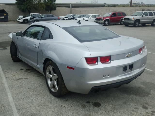 2G1FA1EV9A9145247 - 2010 CHEVROLET CAMARO LS SILVER photo 3