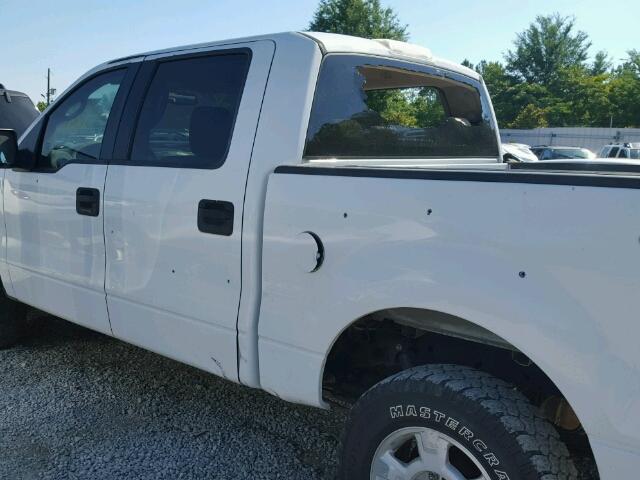 1FTPW14566KA69832 - 2006 FORD F150 WHITE photo 9